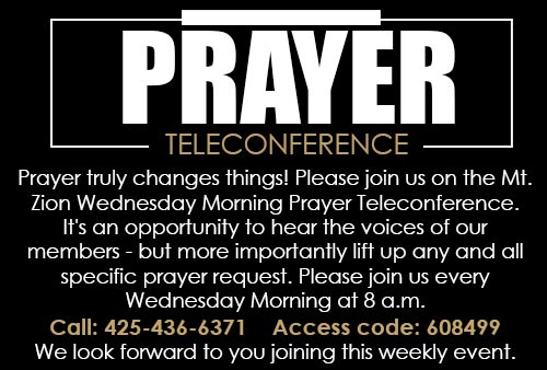 Prayer Teleconference