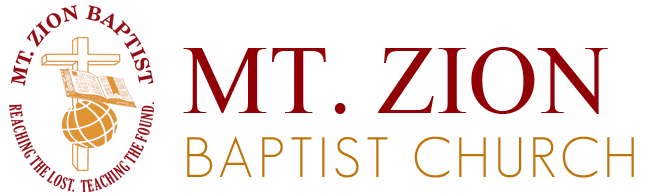 Mt. Zion Baptist Church Header Logo